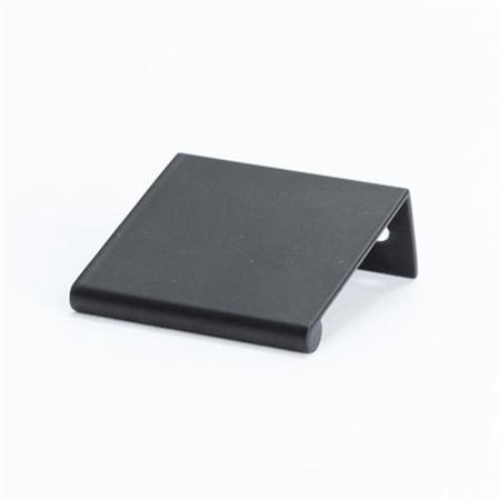 Hd BE1056 4055 Berenson 1.75 in. 45 mm. LongCenter Pull Finger Bravo; Satin Black BE1056 4055